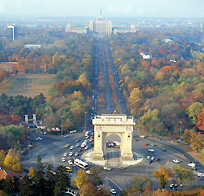 Bucharest - The Arch of Triumph
