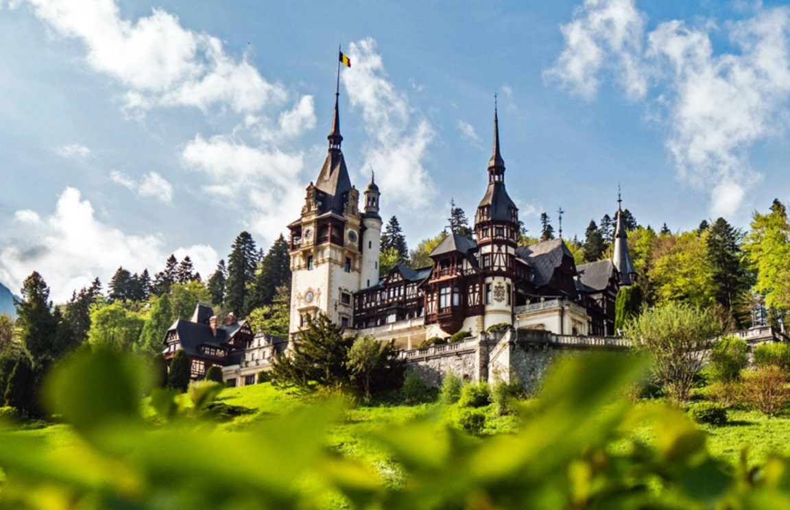 Peles Castle in Sinaia, Romania