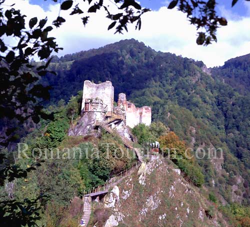 Poenari Fortress Image- Transylvania, Romania