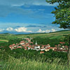 DARJIU, TRANSYLVANIA - MEDIEVAL TOWN IMAGE
