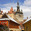 SIGHISOARA, TRANSYLVANIA - MEDIEVAL TOWN IMAGE