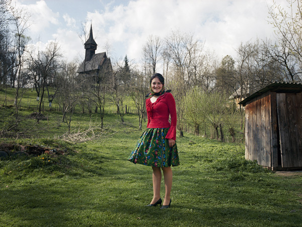 Smiling people in Maramures, Northern Romania