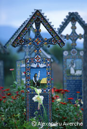 Sapanta, Romania - The Merry Cemetery in Maramures, Romania