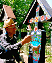 Sapanta, Romania - The Merry Cemetery in Sapanta, Maramures