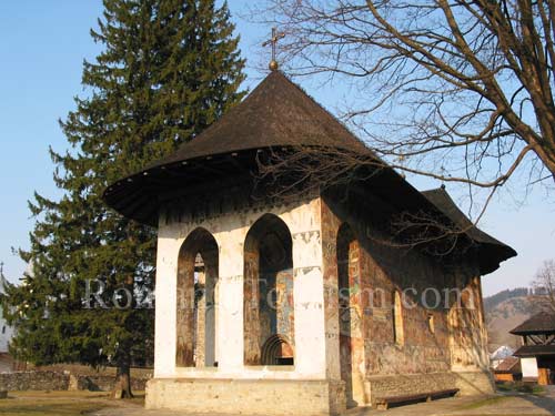 The Painted Monasteries of Bucovina & Moldova  -
Humor Painted Monastery Image