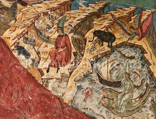   -
Humor Painted Monastery - Frescoe Detail Image