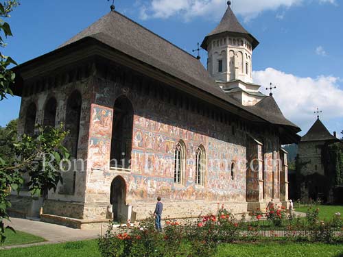 The Painted Monasteries of Bucovina & Moldova  -
Moldovita Painted Monastery Image