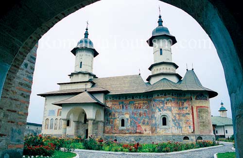The Painted Monasteries of Bucovina & Moldova  -
Rasca Painted Monastery Image