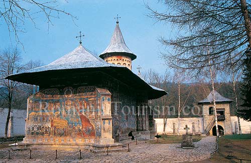 The Painted Monasteries of Bucovina & Moldova  -
Voronet Painted Monastery Image