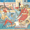 Voronet Painted Monastery Frescoe Detail Image