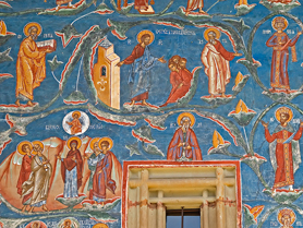 Voronet Monastery - The Painted Monasteries of Bucovina, Northern Romania