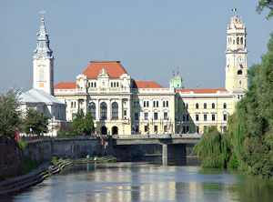 Oradea - City Hall - Copyright Alan Grant