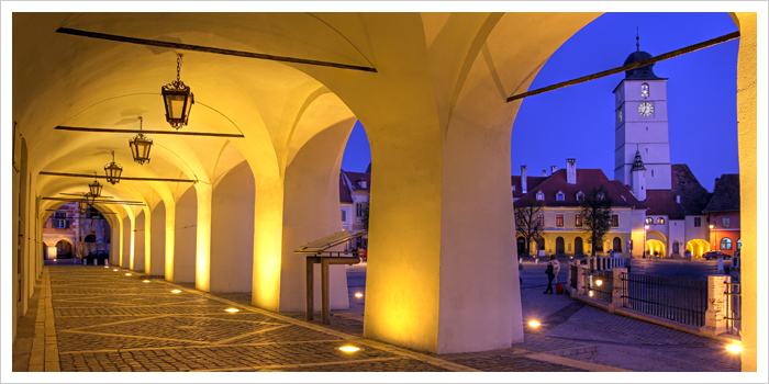 Downtown Sibiu, Romania