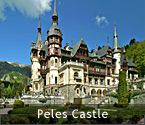 Romania's Castles and Fortresses - Peles Castle in Sinaia - near Brasov, Romania