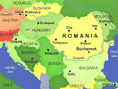 Map of Central Europe (Harta Europei Centrale)