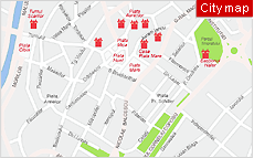 Sibiu - City Map (Harta orasului  Sibiu