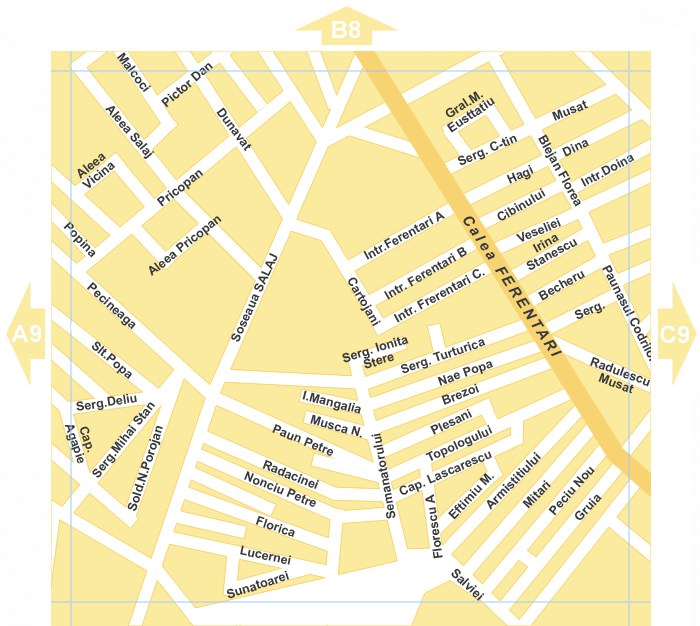 Bucharest Map - B9