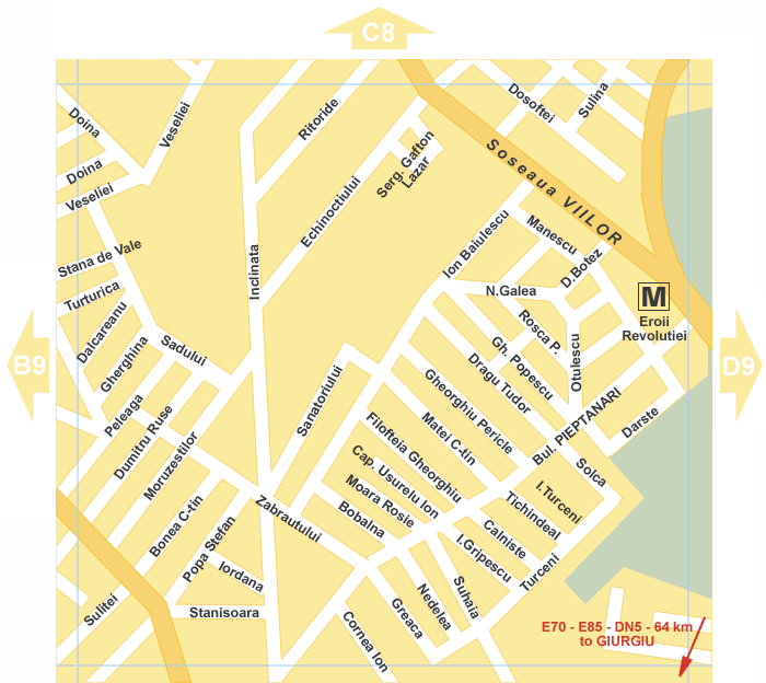 Bucharest Map - C9
