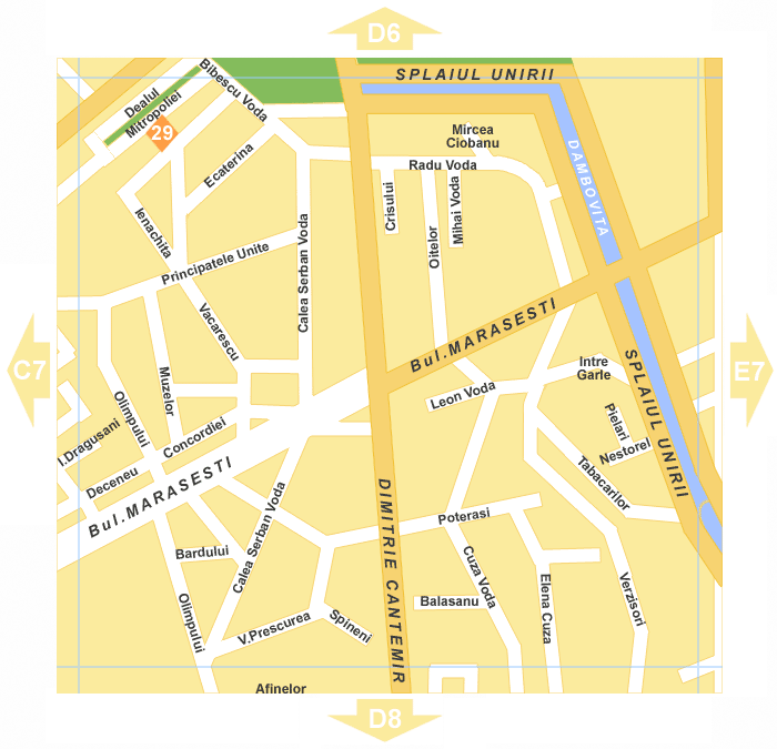 Bucharest Map - D7