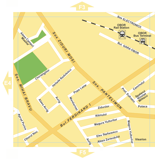 Bucharest Map - F4