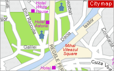 Cluj-Napoca - City Map (Harta orasului  Cluj-Napoca
