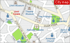 Iasi - City Map (Harta orasului  Iasi