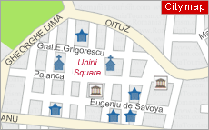 Timisoara - City Map (Harta orasului  Timisoara