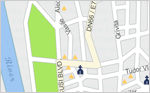 Bucharest on map - Romania Physical Map