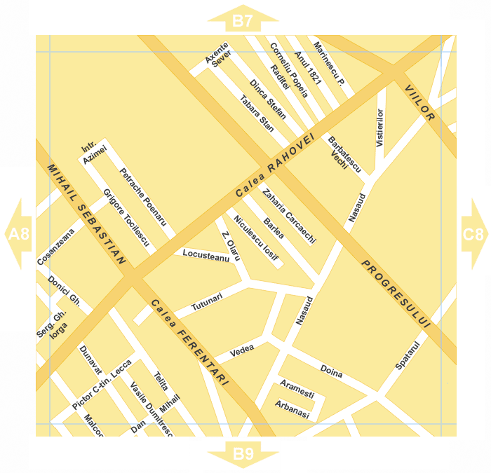 Bucharest Map - B8