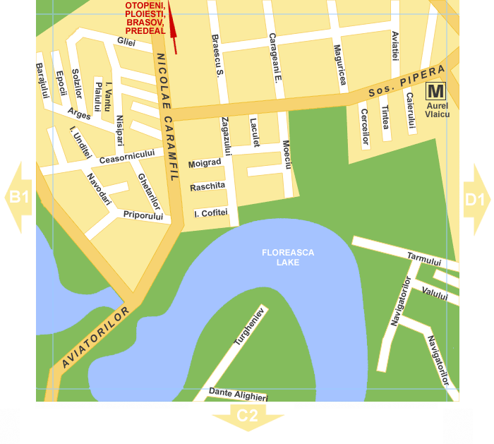 Bucharest Map - C1