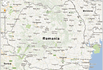Romania Google Map