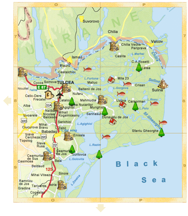 Romania - Detail map