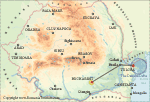 Romania Itinerary Tour, Attractions Map