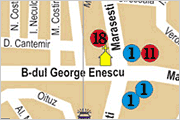 Suceava - City Map (Harta orasului Suceava)