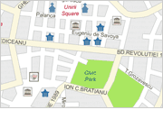 Timisoara - City Map (Harta orasului Timisoara)