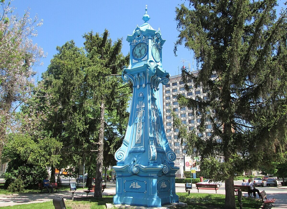 traian - park - clock - braila