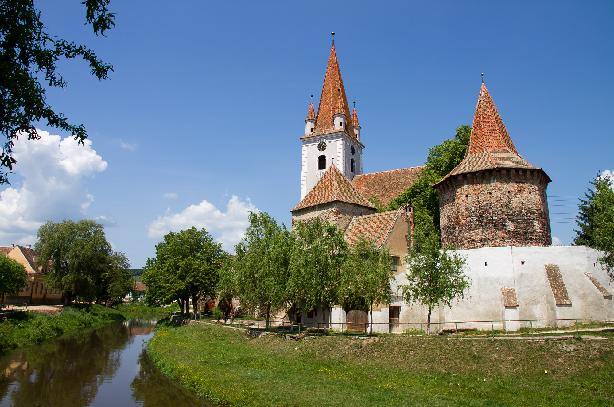 Cristian Fortified   Church - Transylvania Romania