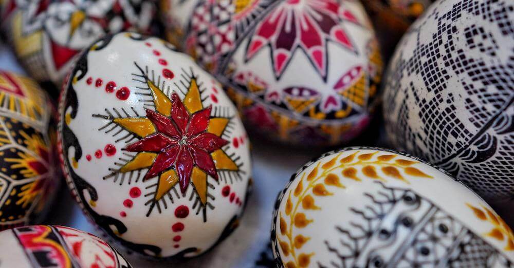 romania - Easter - Decorated - Egs