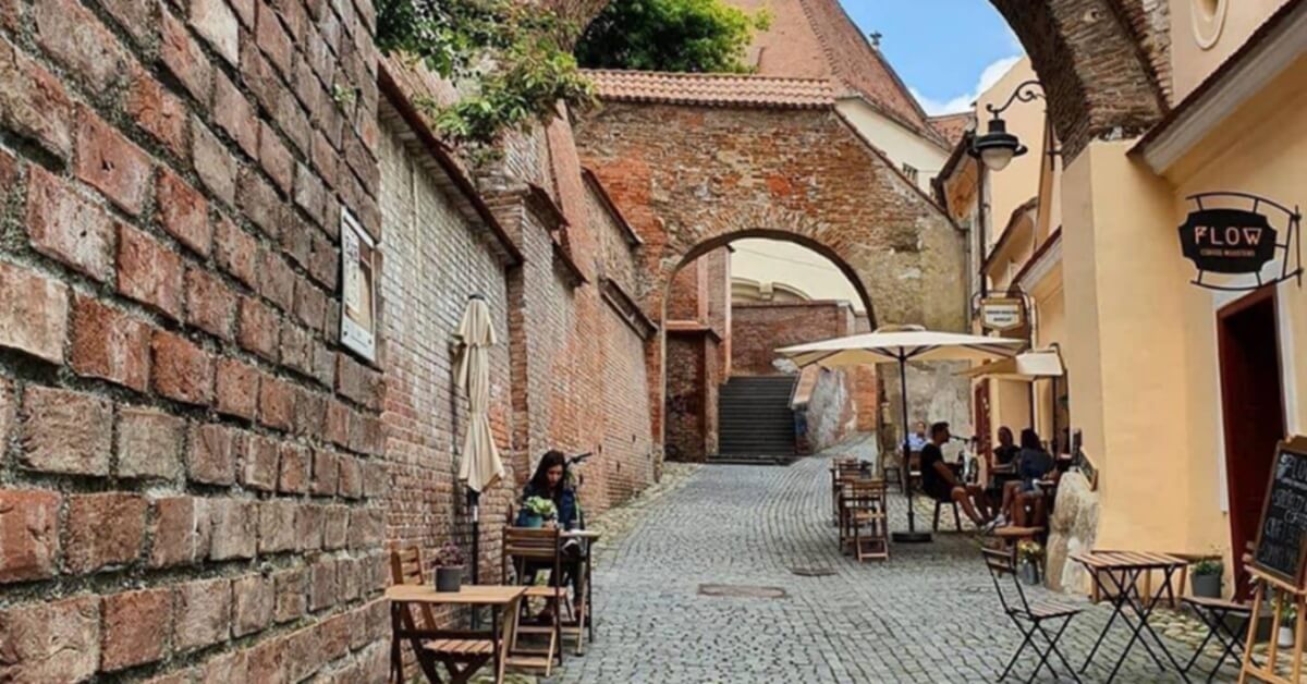 Paralelepípedos da Cidade Velha de Sibiu
