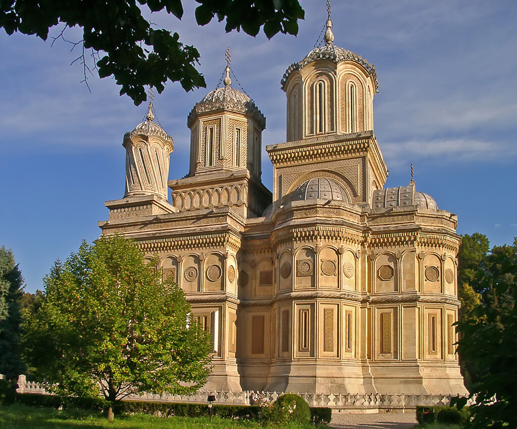 Cathédrale Curtea de Arges Vue