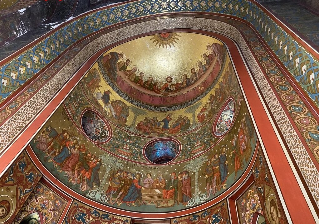 Décorations intérieures de la cathédrale de Curtea de Arges