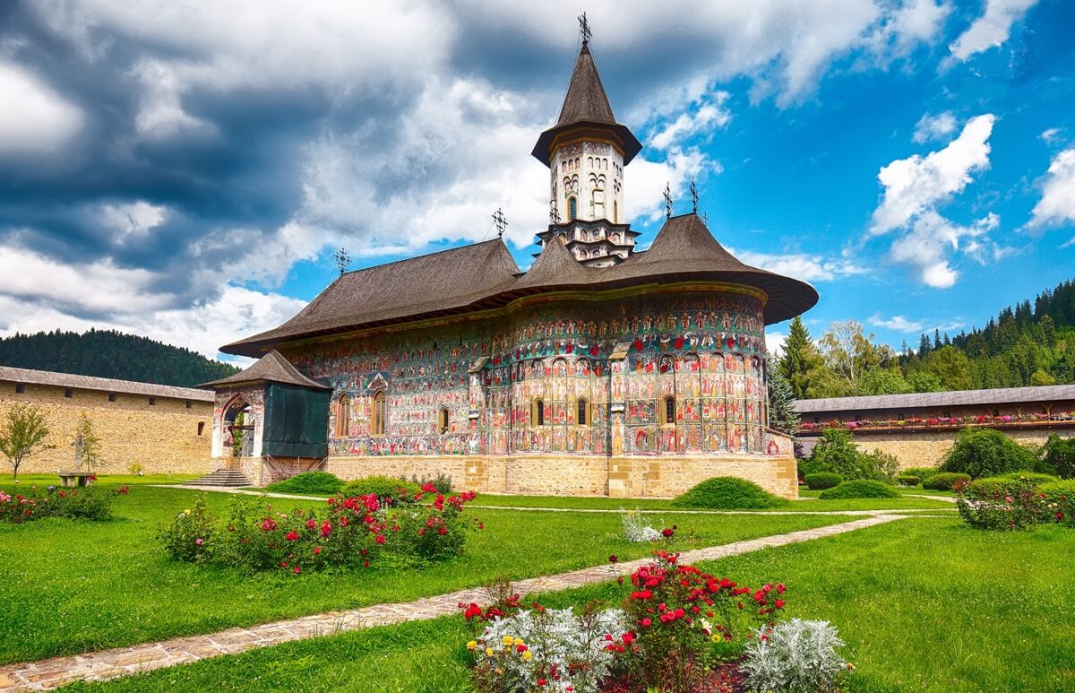 Klasztor Sucevita frescoe