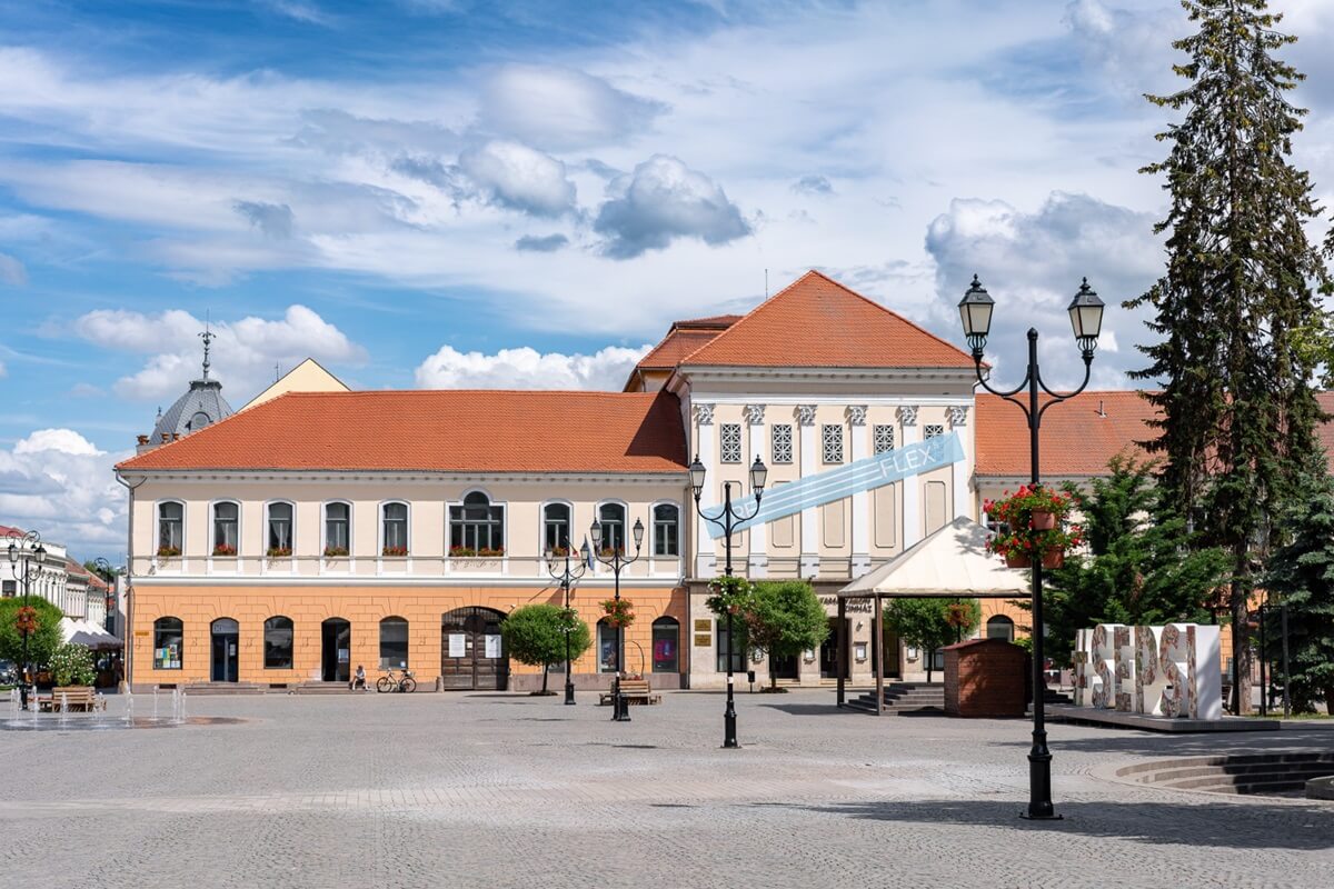sfantu gheorghe fußgängerzone stadtzentrum