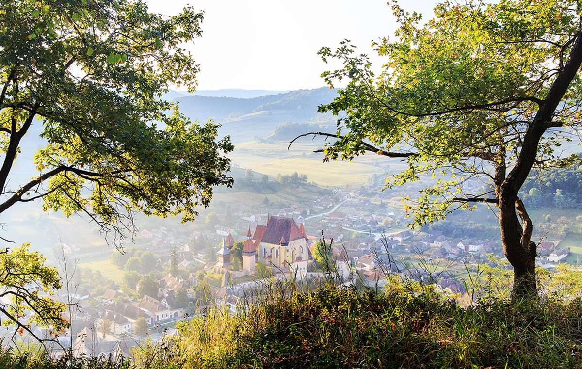 Biertan-Hochburg im Süden Siebenbürgens